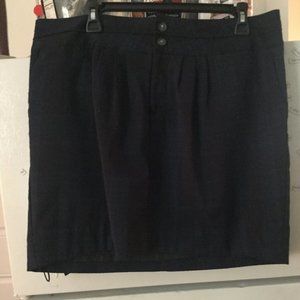 Blue Plaid Short Skirt from The Gap Size 14